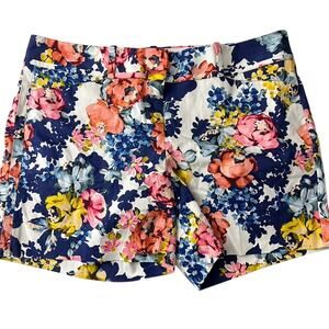 The Limited Floral China Shorts Women Size 6 NEW
